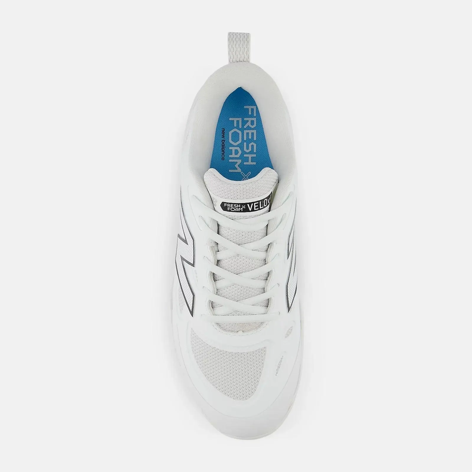 New Balance Women's Fresh Foam X Velo v4 Molded Softball Cleats - White SPVELOW4 Stud Look