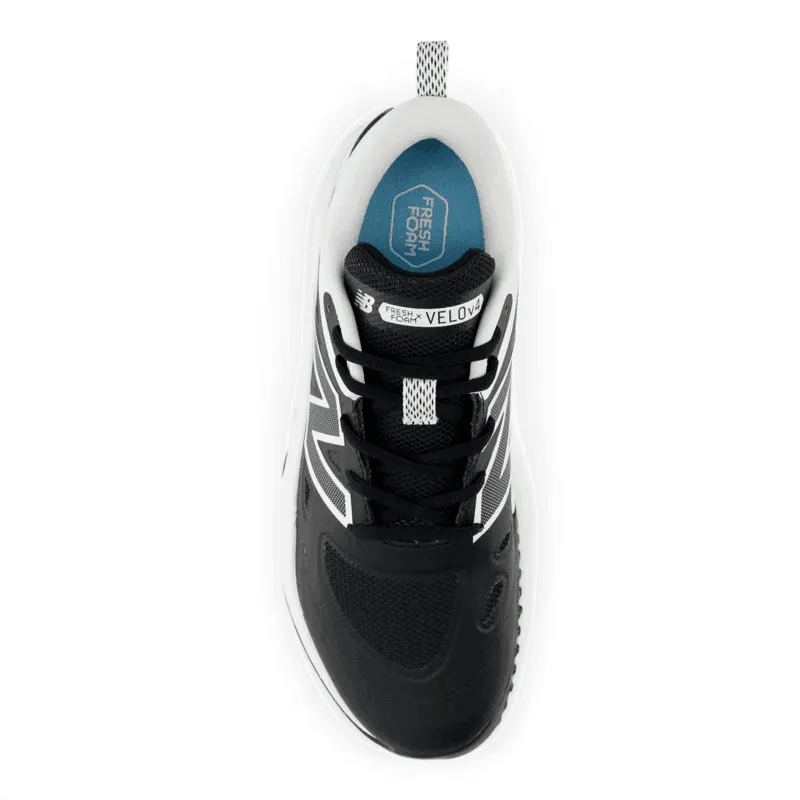 New Balance Women's Fresh Foam x Velo v4 Turf-Trainer Softball Shoes - Black STVELOK4 Casual Adventure Pull On Style