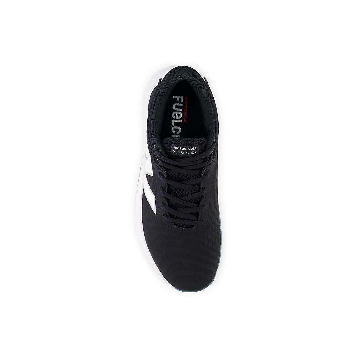 Outdoor Essential New Balance Women's FuelCell FUSE v4 Turf Trainer Softball Shoes - Black/Optic White - STFUSEK4