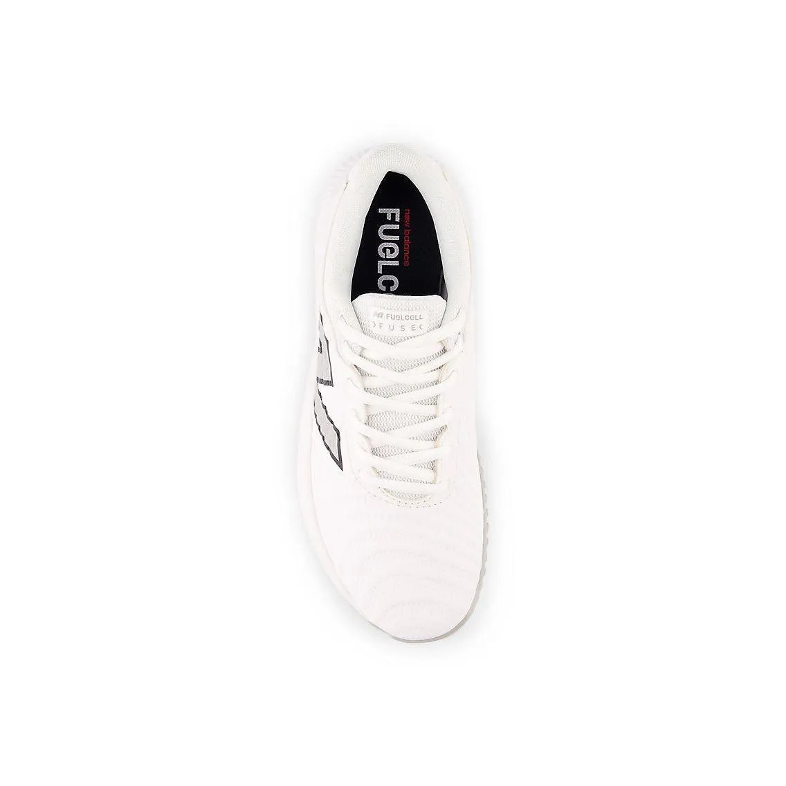 New Balance Women's FuelCell FUSE v4 Turf Trainer Softball Shoes - Optic White/Raincloud - STFUSEW4 Comfortable Boots