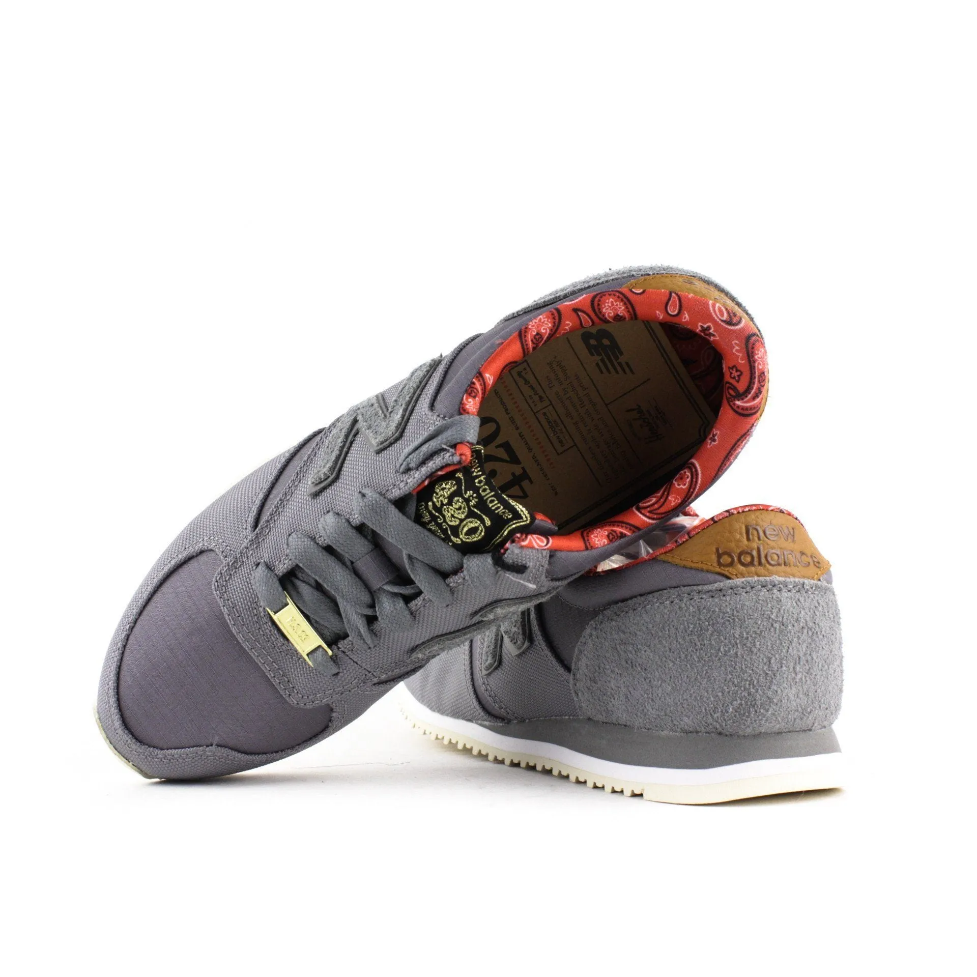 NEW BALANCE x HERSCHEL SUPPLY CO GREY U420HSG *** snowboarding shoes