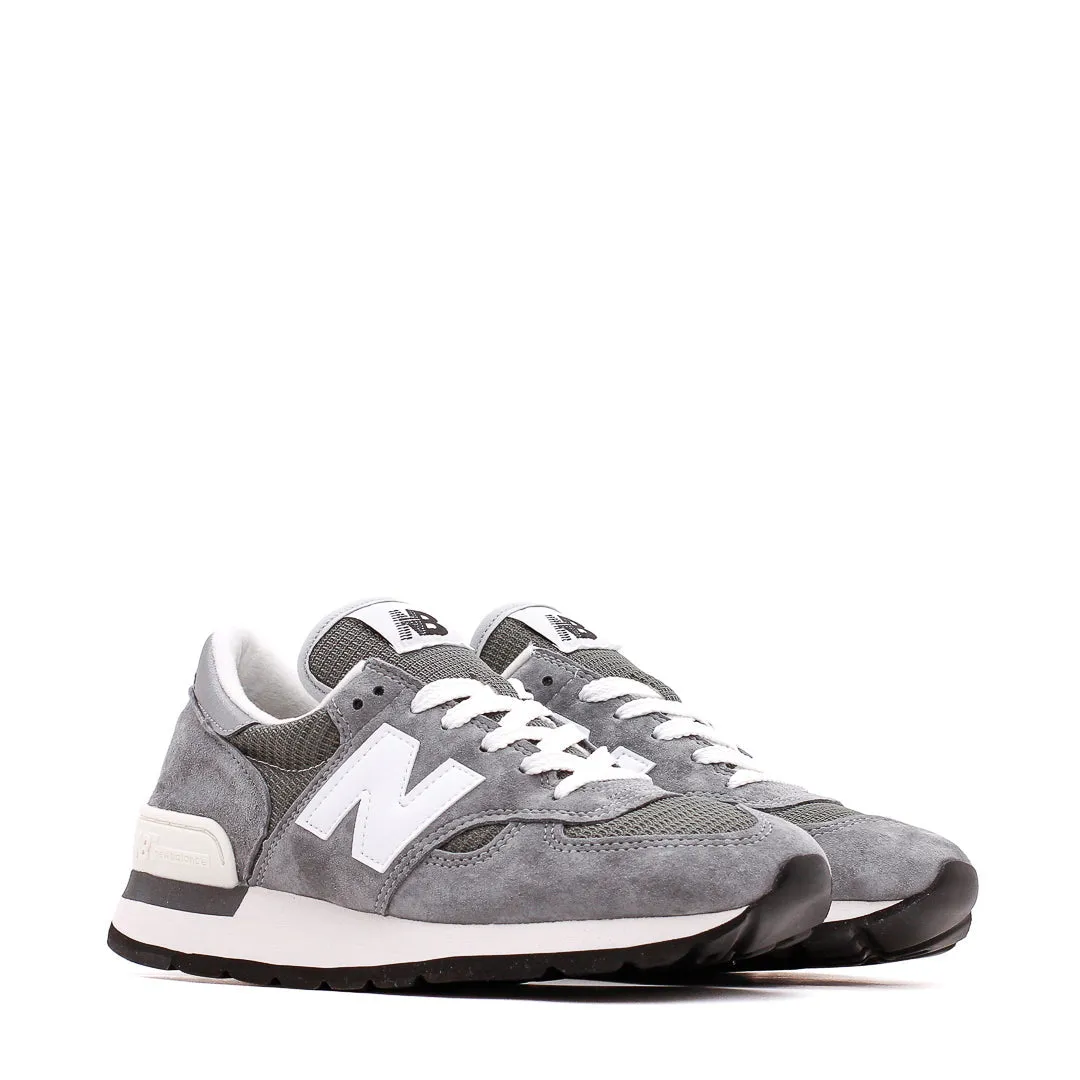 New Balance Men 990v1 Grey Made in USA M990GR1 Contemporary Design midfoot - strike shoe answer