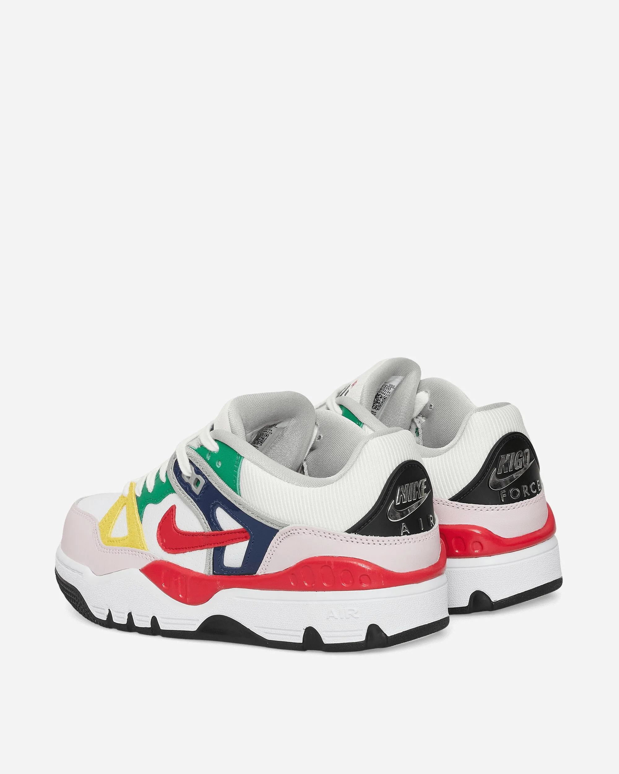 Nigo Air Force 3 Low Sneakers Blue Void / Tour Yellow Score Step Classic Shoes