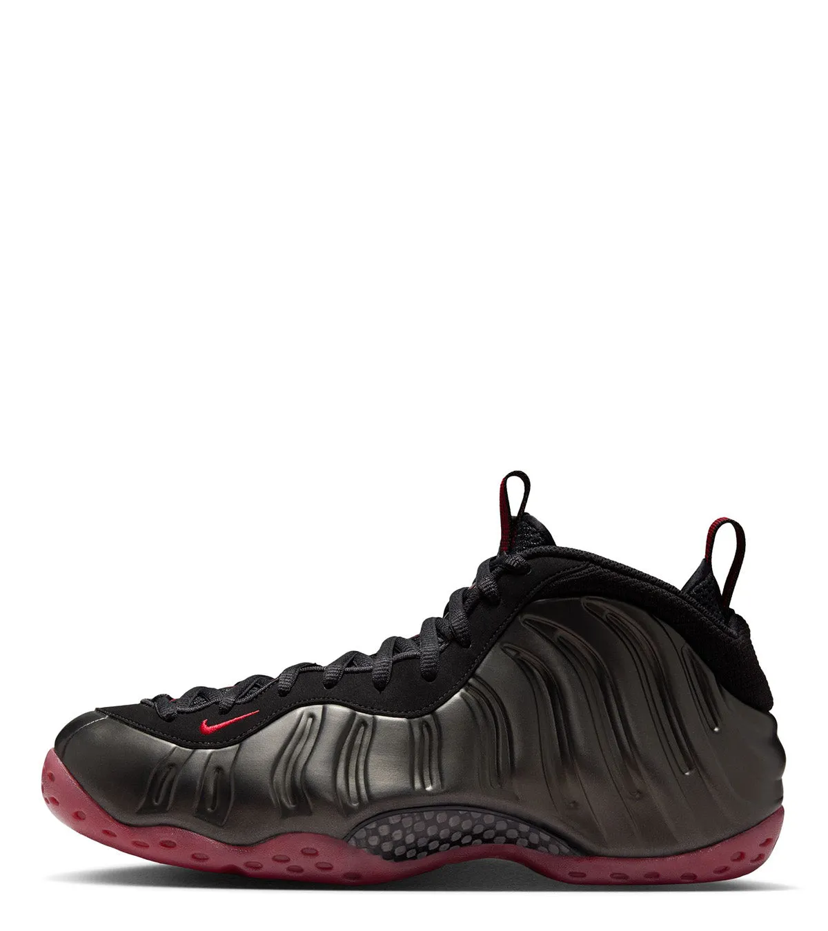 Nike Air Foamposite One Black Red ventilation - level