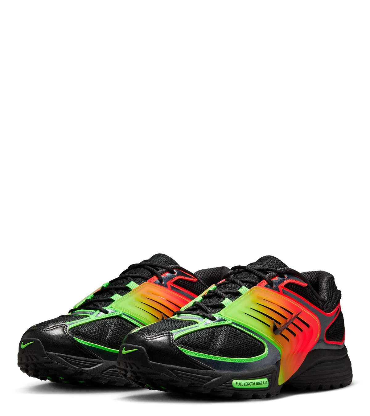 Nike Air Pegasus Wave SE Black Crimson Green soccer players