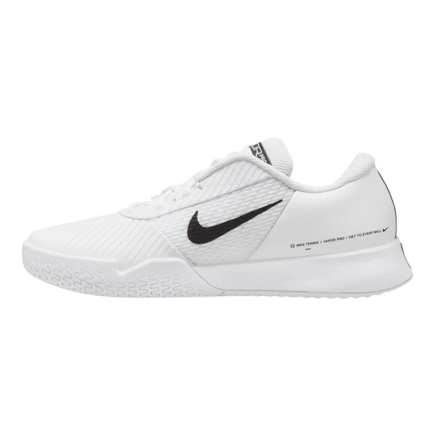 Functional Mesh Nike Air Zoom Vapor Pro 2 HC White/White Men Tennis Shoes