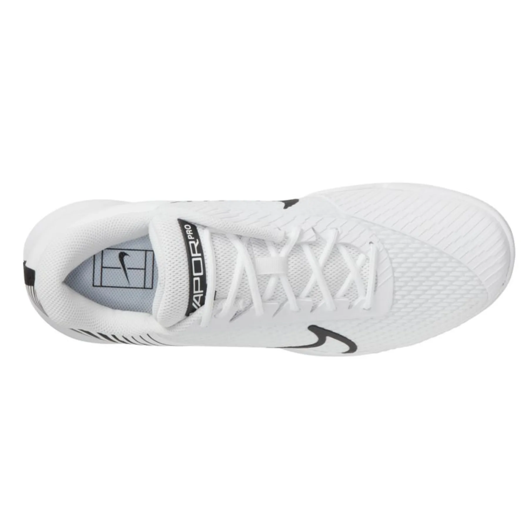 Nike Air Zoom Vapor Pro 2 HC White/White Men Tennis Shoes PU midsole