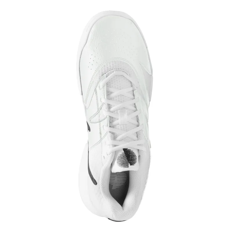 Nike Court Lite 4 Men Tennis Shoes - White/Black-Summit White Strong Stitching