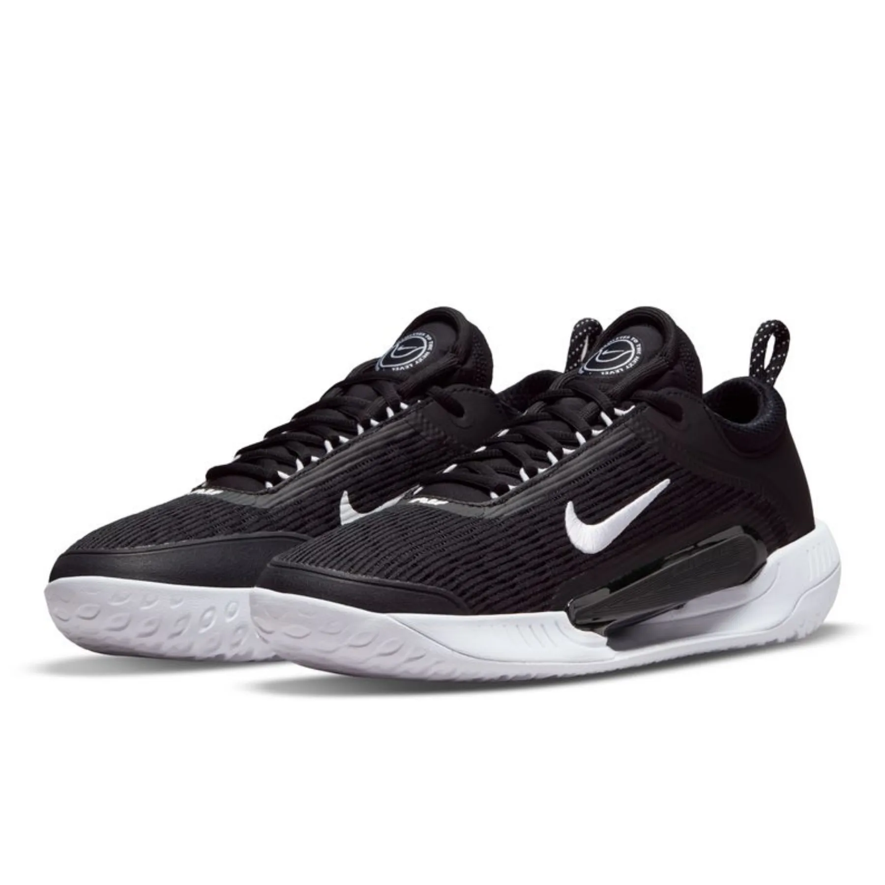 Outdoor Walk Training Gear Nike Court Zoom NXT Men Hard Court Tennis Shoes - Black/White