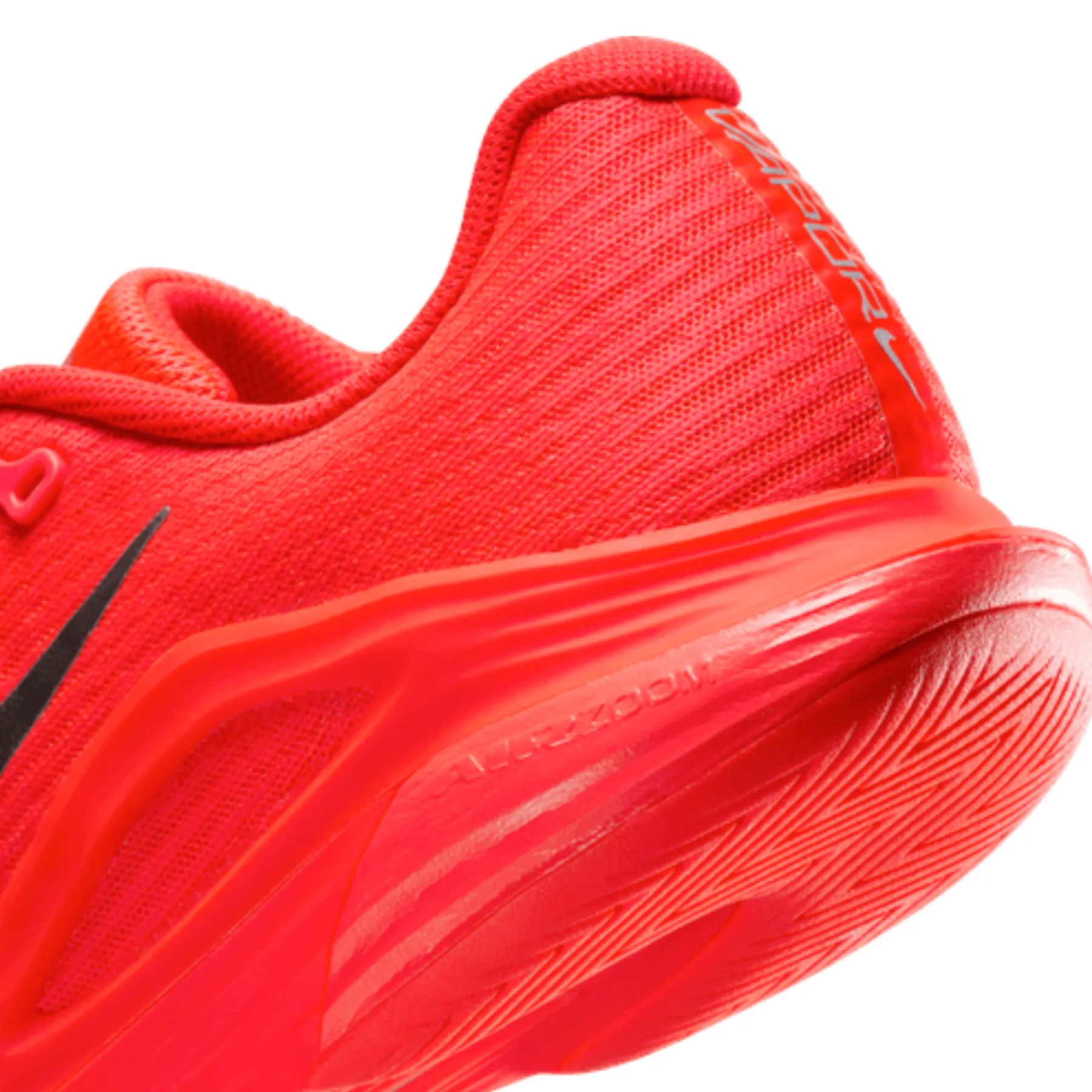 Nike Vapor 12 Premium Womens Hard Court Tennis Shoes - Bright Crimson/Metallic Silver Active Lifestyle warm weather