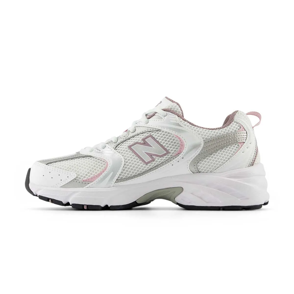 530 'White Silver Metallic Wine' Comfort Footwear