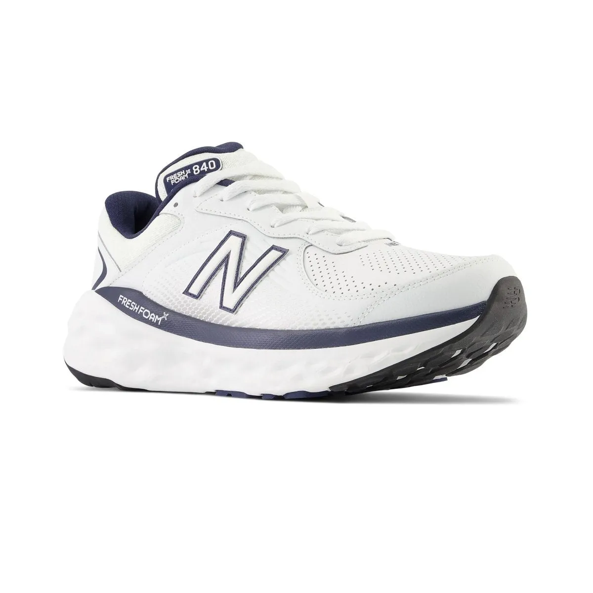New Balance Men's MW840FW1 White/Navy Any Season Stripe Mood