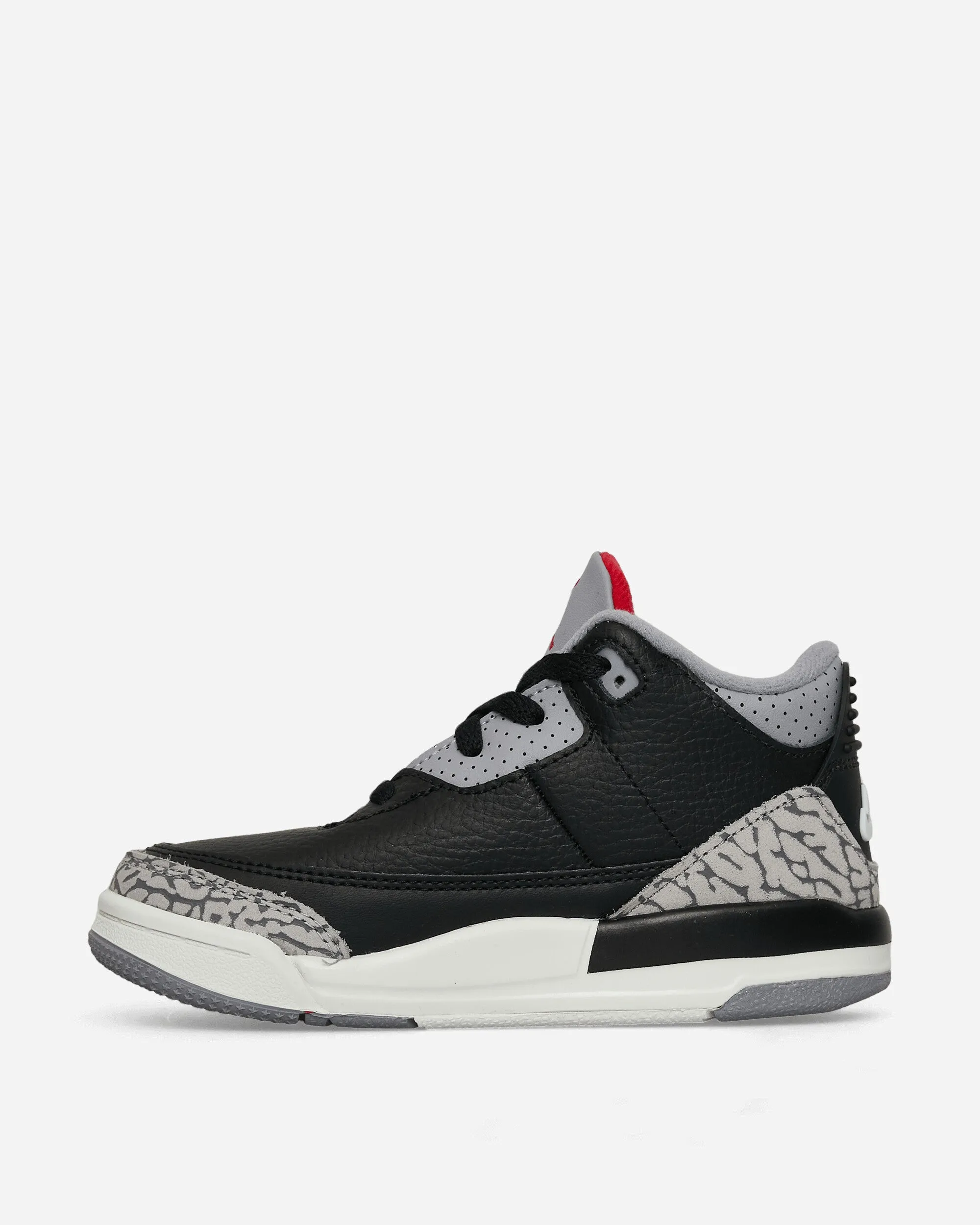 Strong Pace Street Trend Air Jordan 3 Retro (TD) Sneakers Black Cement