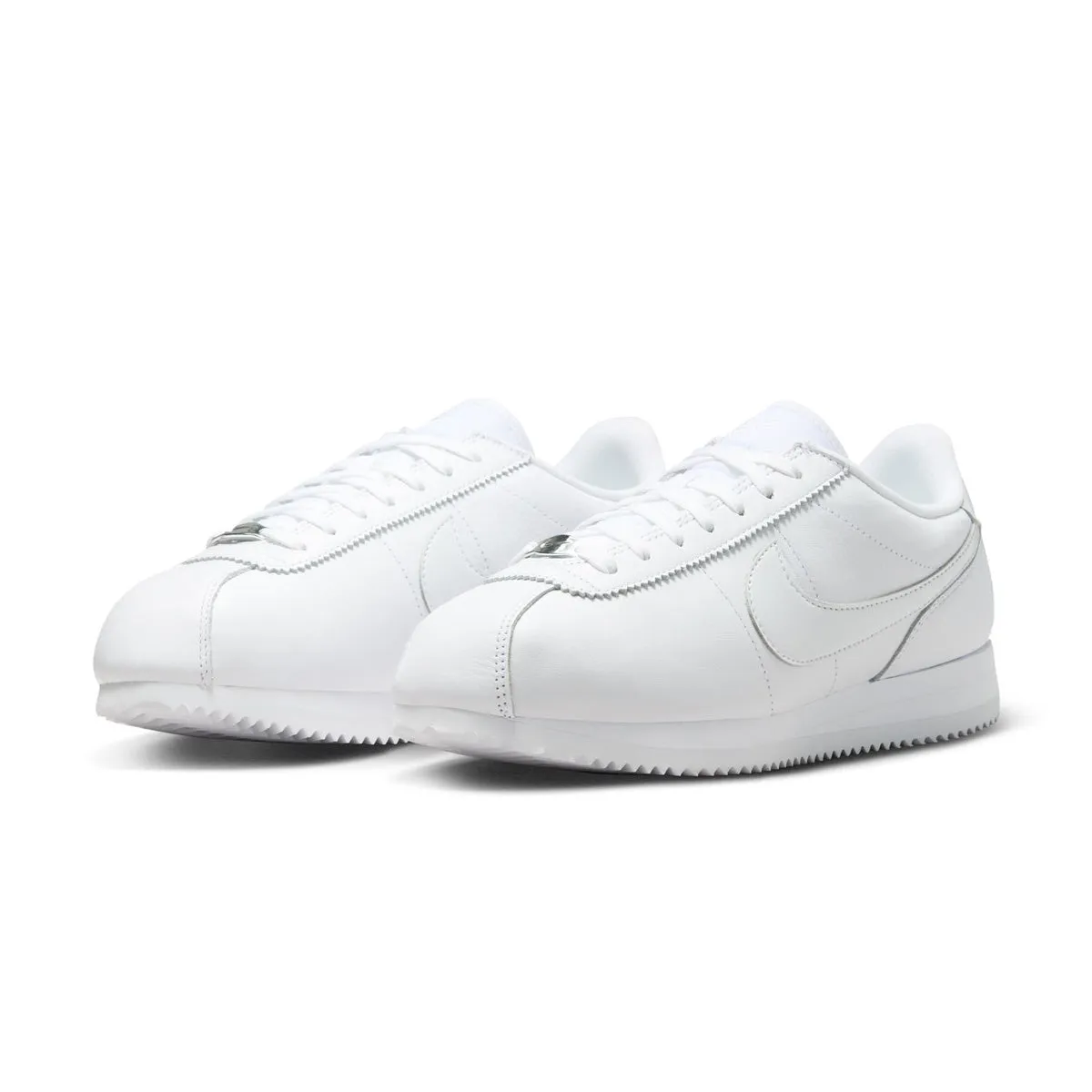 Wmns Cortez 23 'Premium Triple White' Durable Base