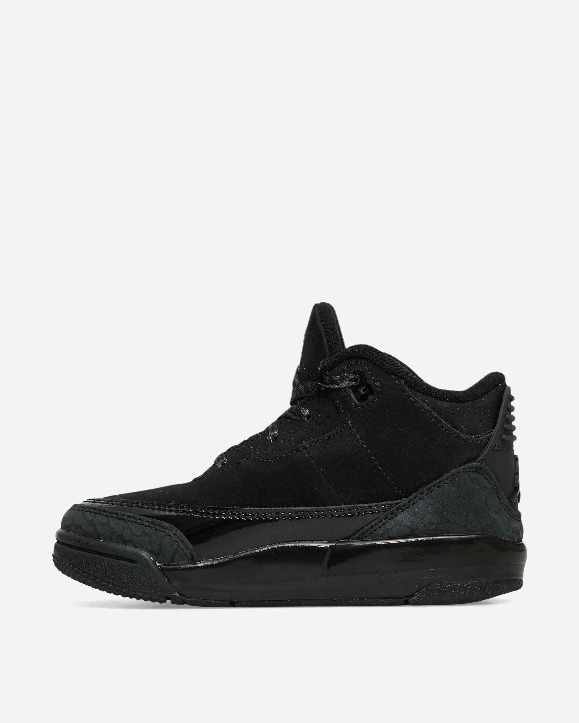 Air Jordan 3 (TD) Sneakers Black Cat Abrasion resistant