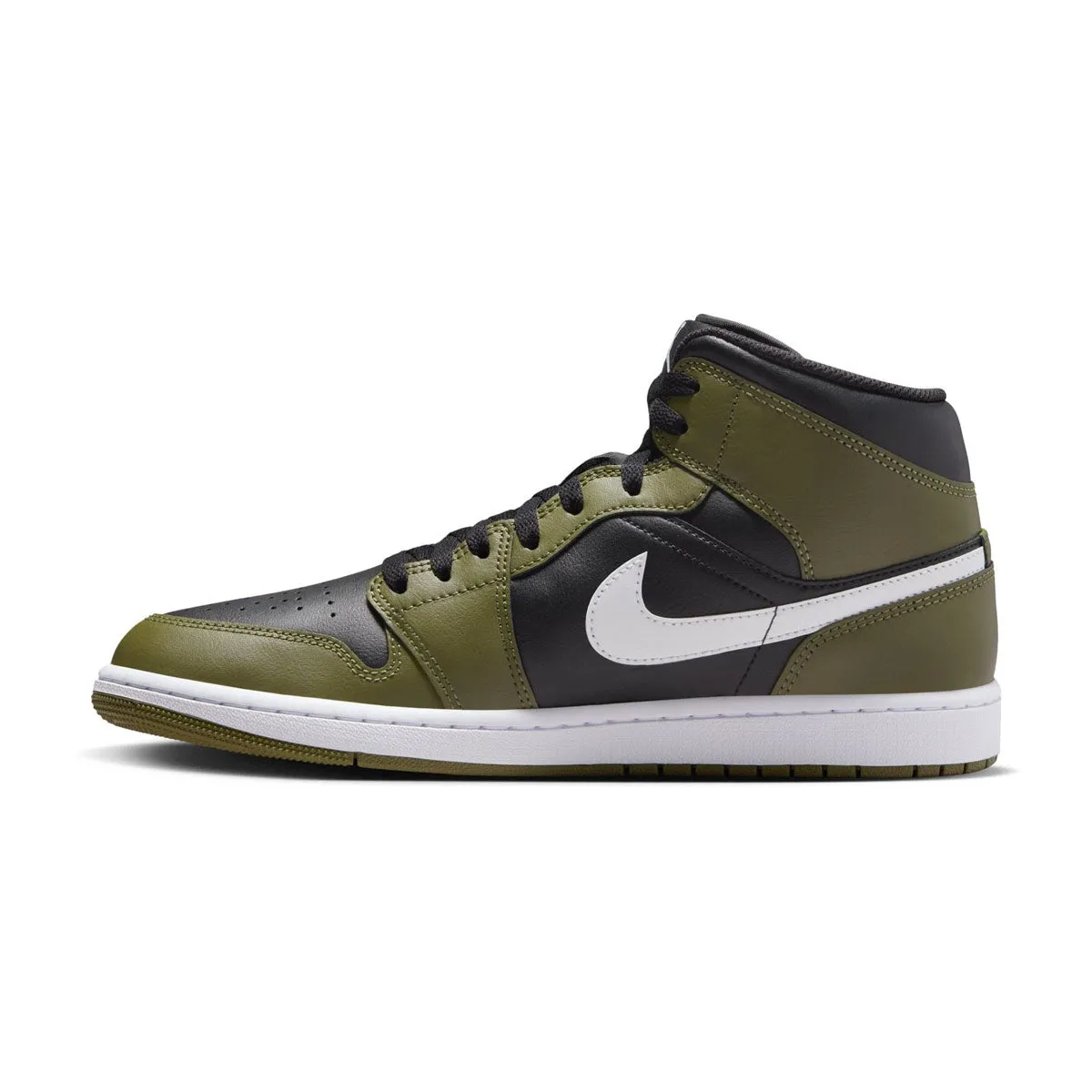 Light   Reflective Air Jordan 1 Mid 'Sequioa'