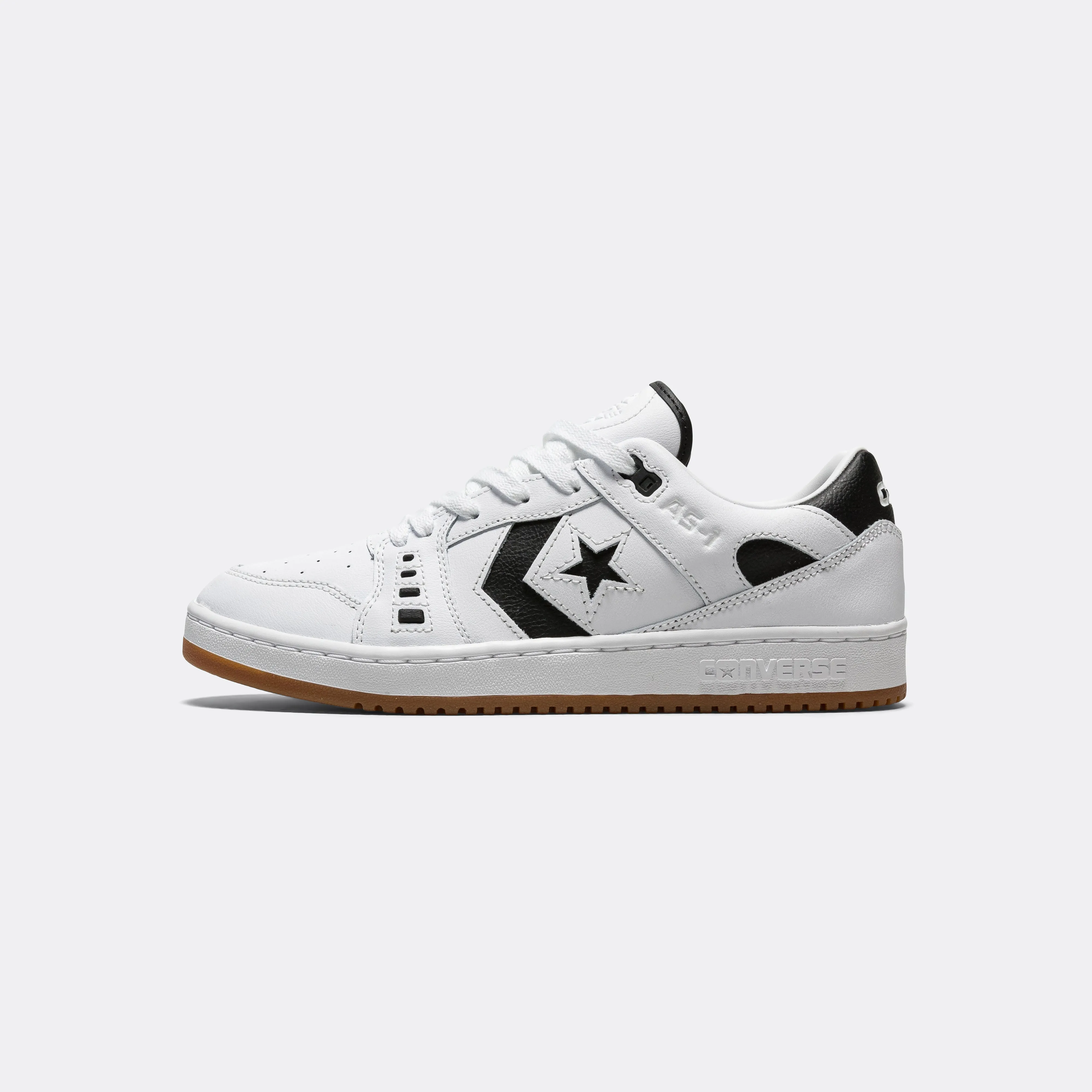 AS-1 Pro Low - White Cushioned arch