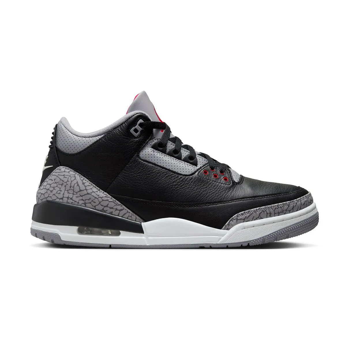 Air Jordan 3 Retro 'Black Cement' Durability Impact Dispersing Core