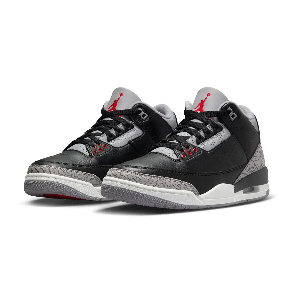 Air Jordan 3 Retro 'Black Cement' Stylish Design Everyday Function
