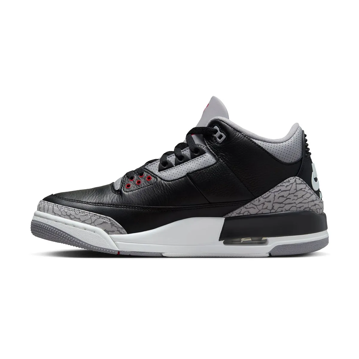 Workout Routine Shock absorption tech Air Jordan 3 Retro 'Black Cement'