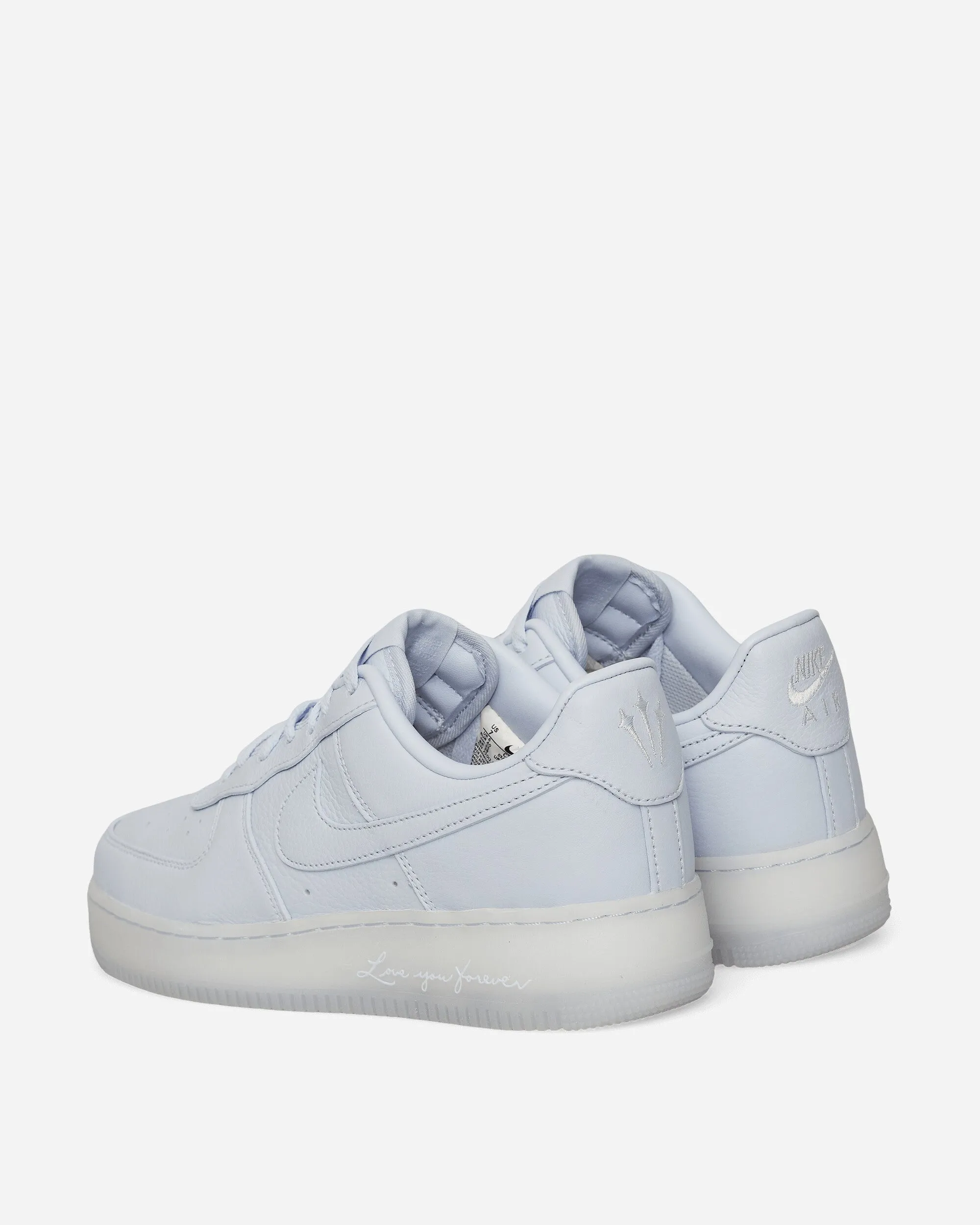 Stain Resistant Comfort Cushioning NOCTA Air Force 1 Sneakers Palest Purple