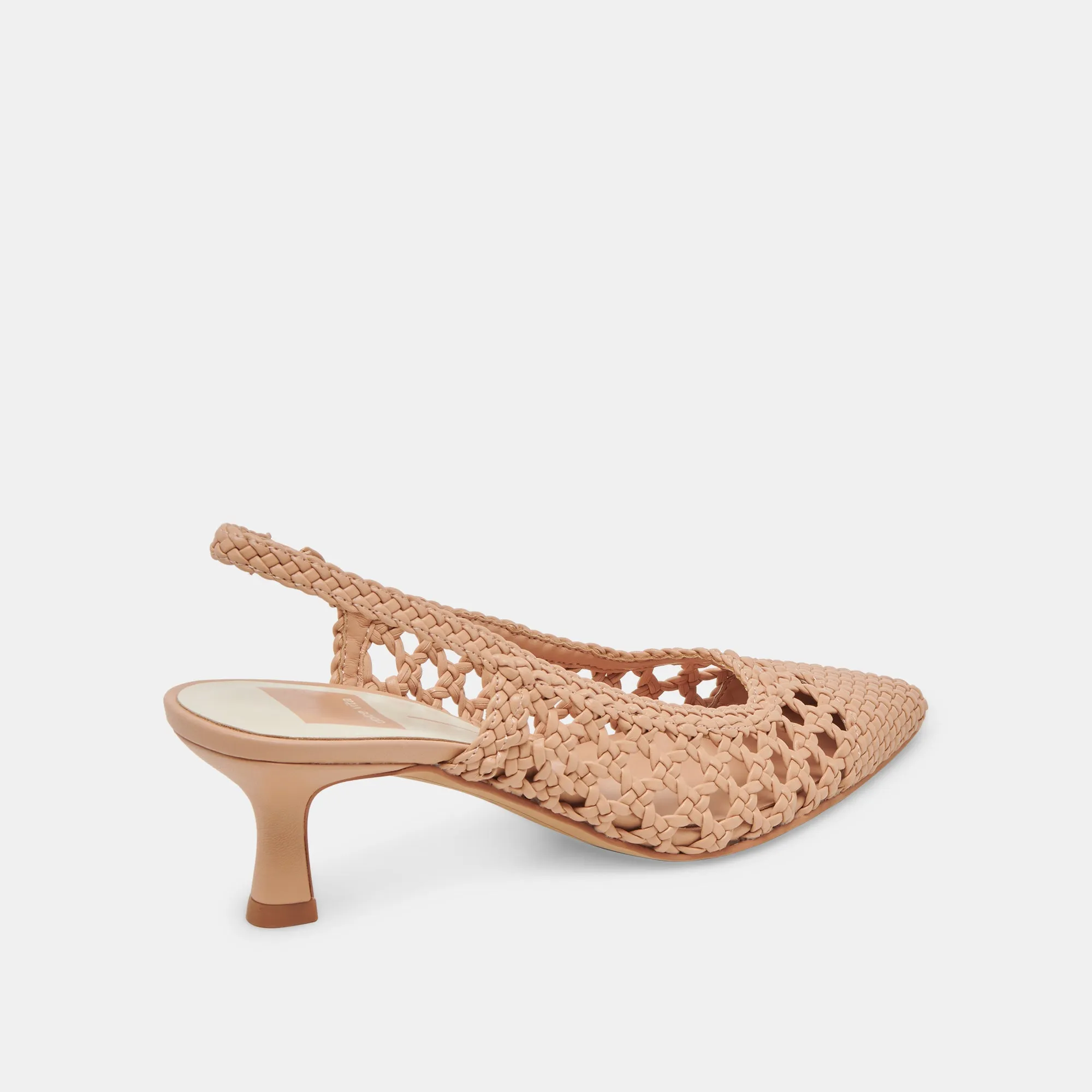 OLYMPA HEELS CAFE WOVEN STELLA Sleek Heeled Sandals