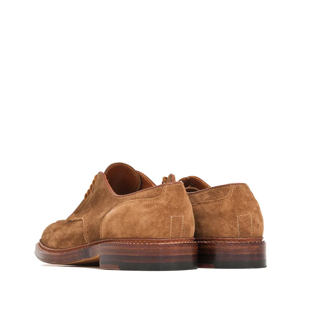 Canvas Construction Alden Mocc Toe Blucher Snuff Suede