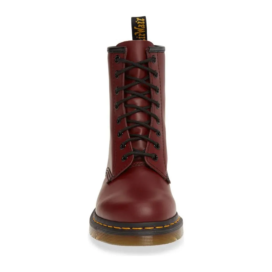 Dr. Martens Men's 1460 Cherry Red Smooth Sleek Frame