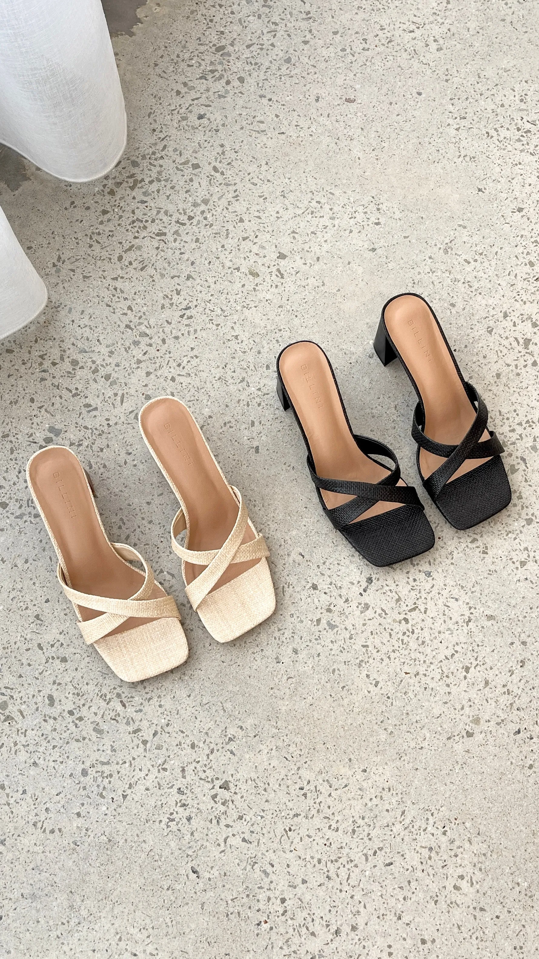gift pick Statement Footwear Nyles Heel - Onyx