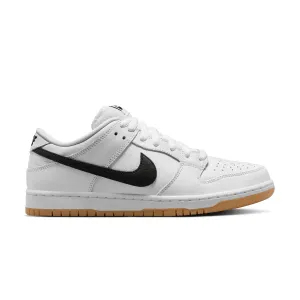SB Dunk Low Pro 'White Black Gum' Torque Control Shank