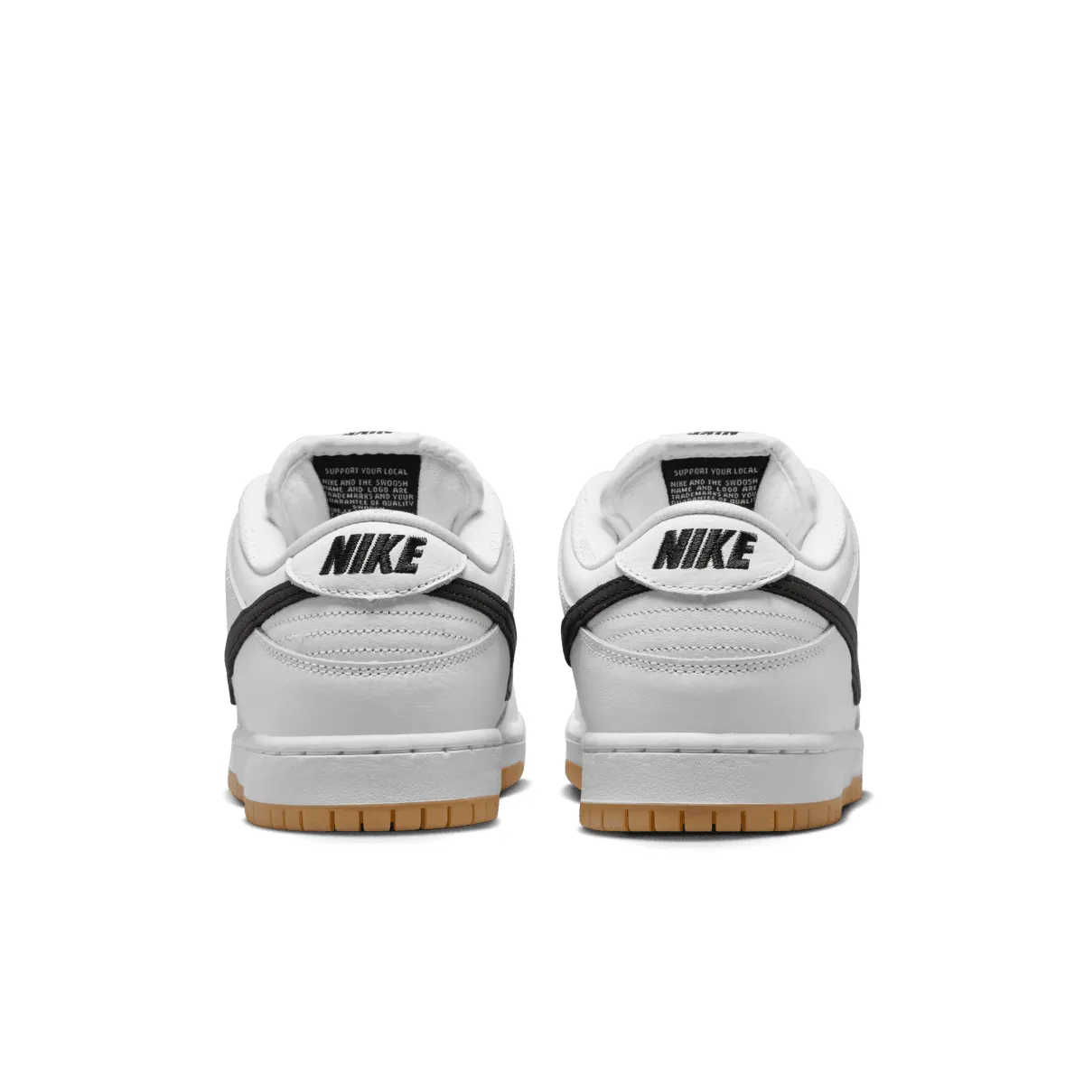 Unique Sole SB Dunk Low Pro 'White Black Gum'