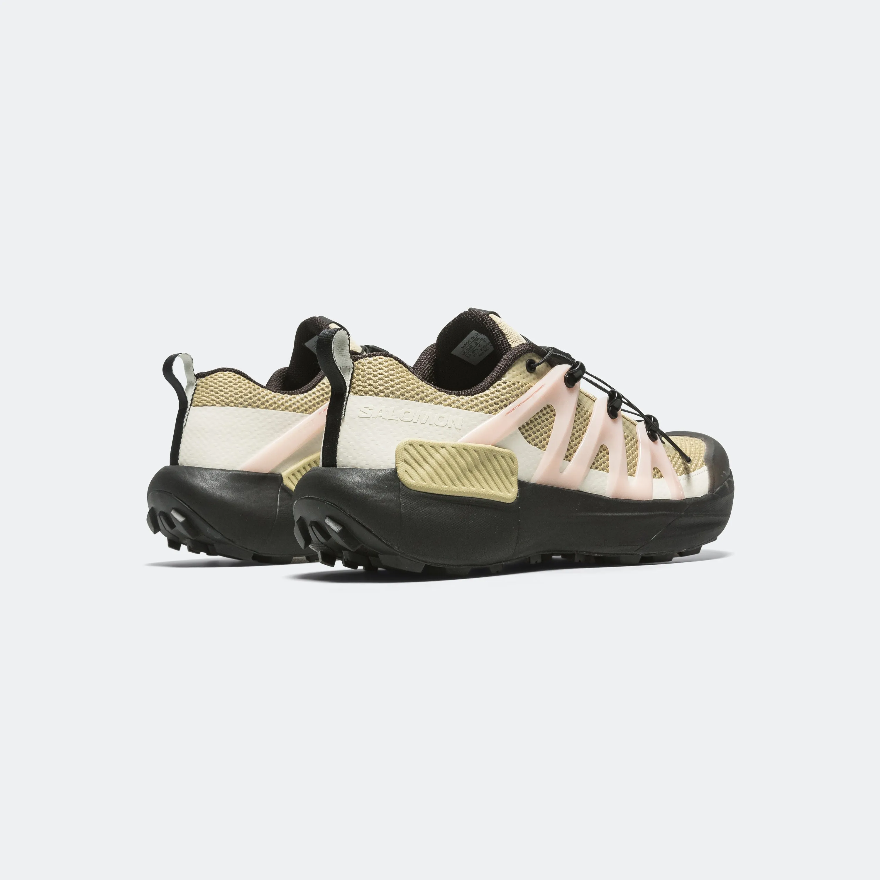 Running Comfort Torsion Stability Systems Genesis Advanced - Pale Olive Green/Black-Impatiens Pink