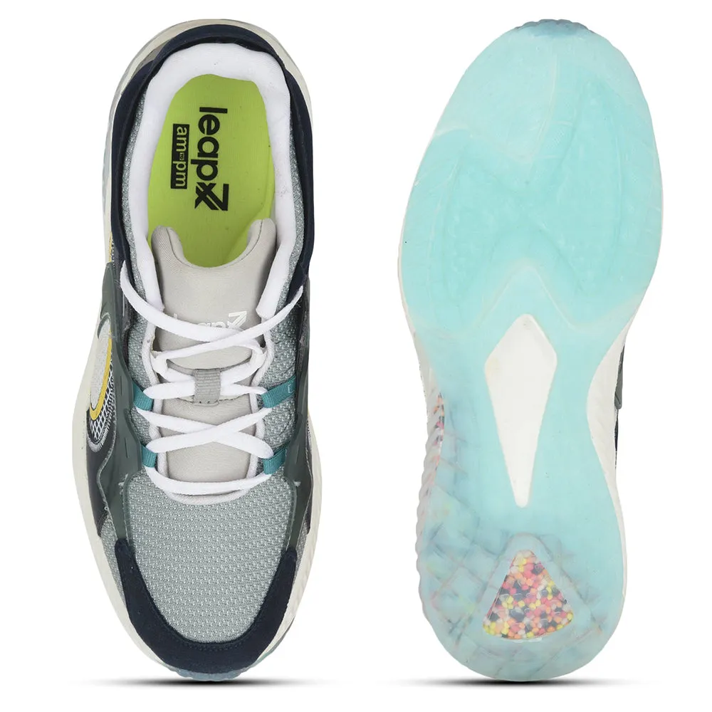 Leap7x Sports Lacing Shoes For Men (White) SNOOKER By Liberty running in a color run daytime running shoes