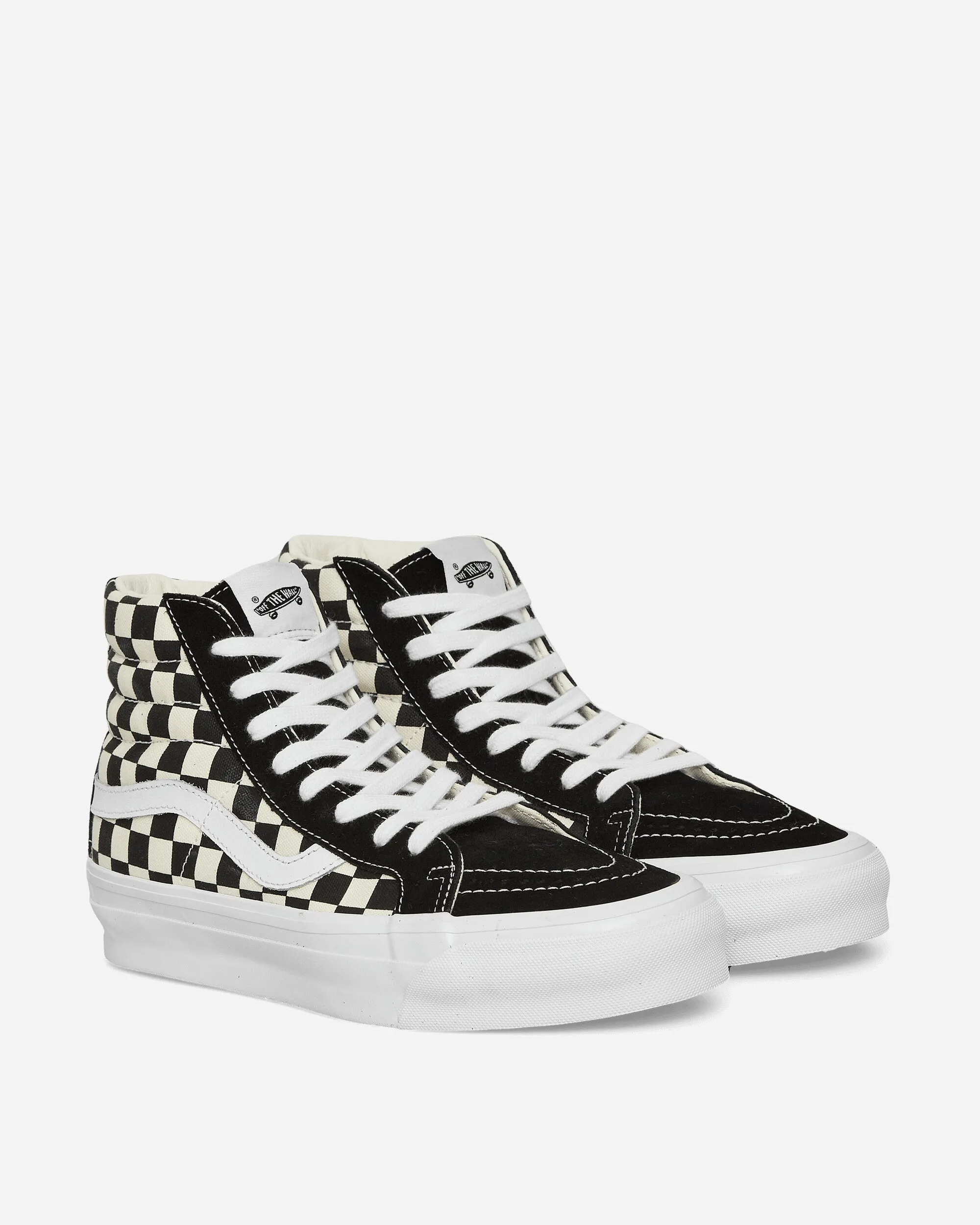 OG SK8-Hi LX Sneakers Checkerboard Black Snow Path Buckle Design