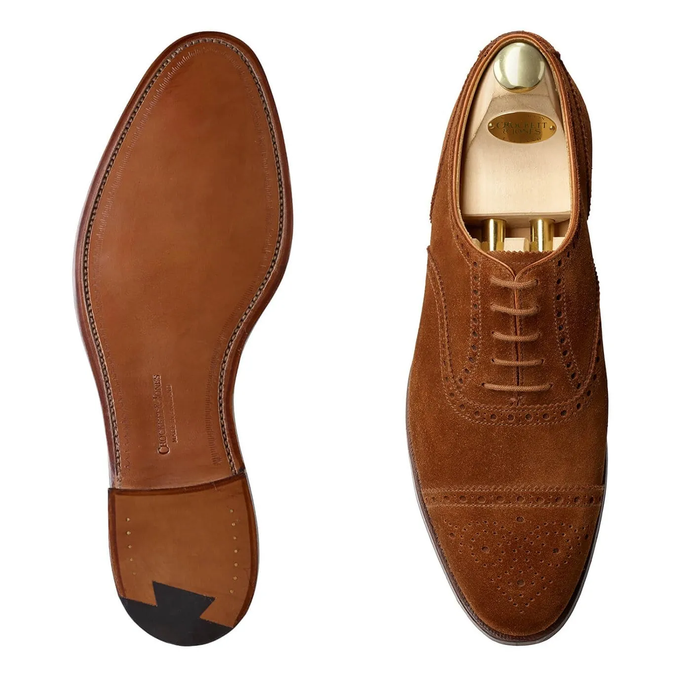 Westfield Tobacco Calf Suede Comfortable leather Versatile Comfort