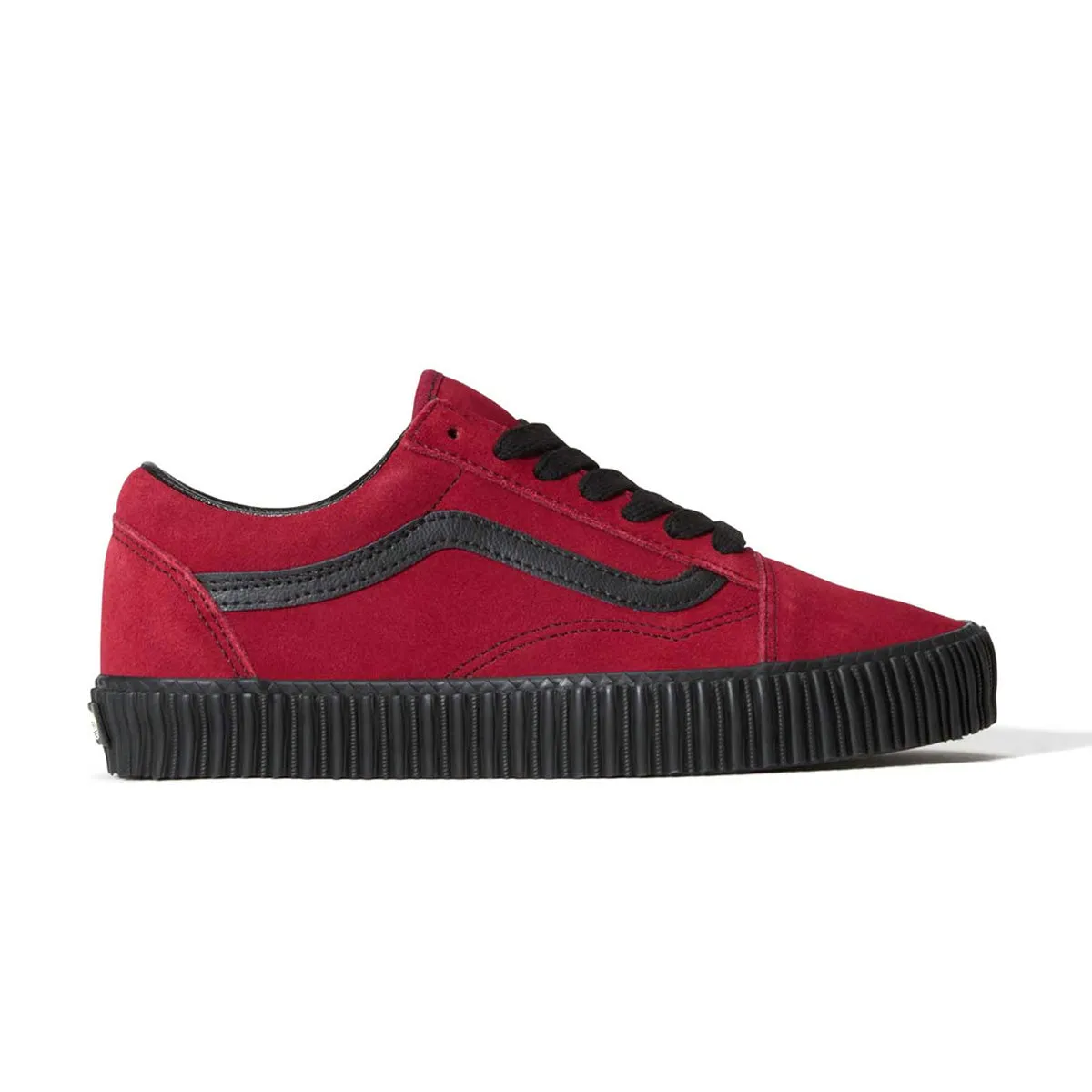 Old Skool Creeper 'Bordeaux' Luxurious lining
