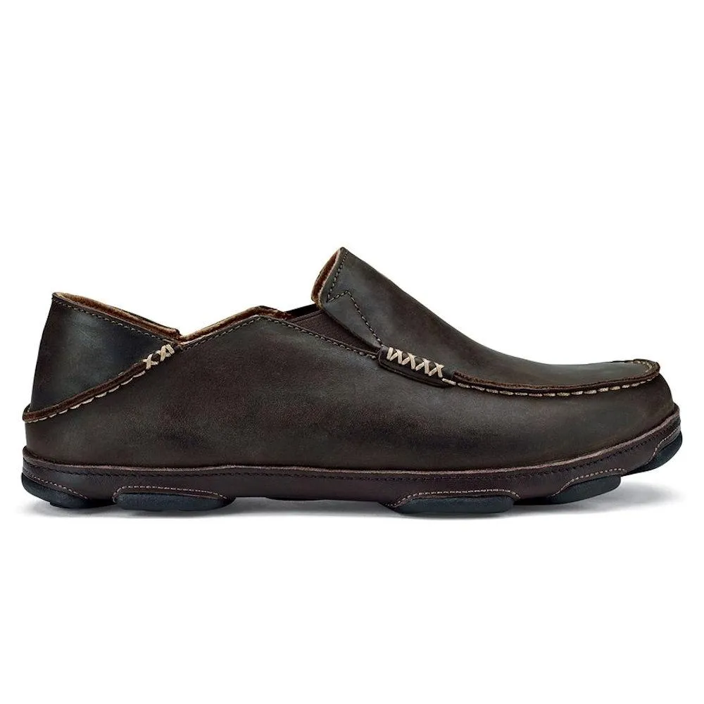 OluKai Men's Moloa Dark Wood/Java Tree Run