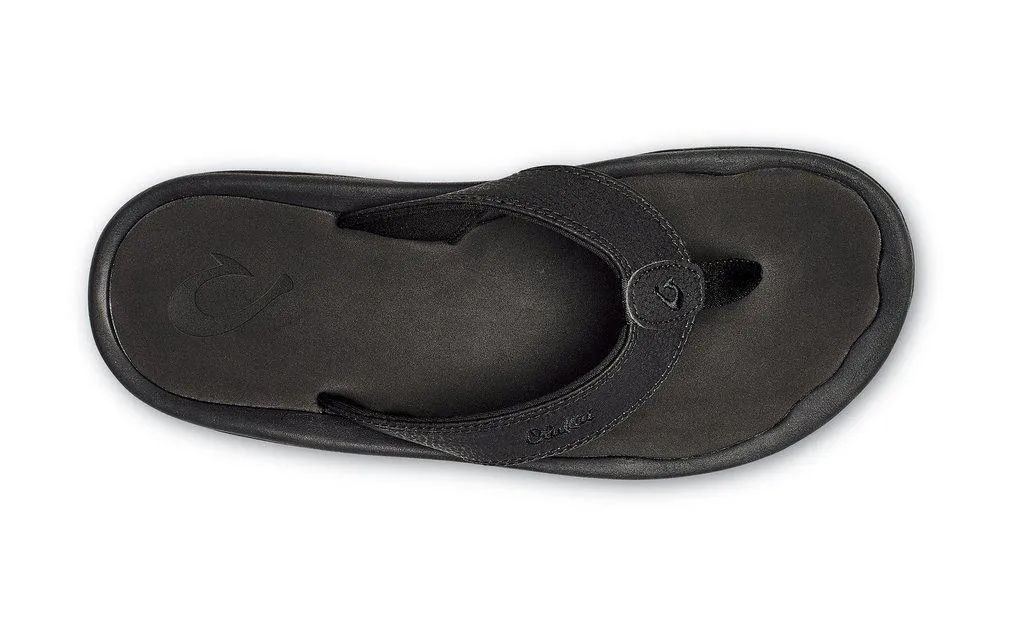 OluKai Men's Ohana Black Good Weather