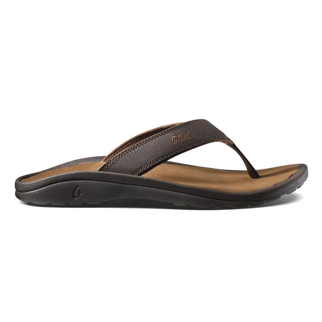 Comfort and style Casual Walk OluKai Men's Ohana Dark Brown/Ray