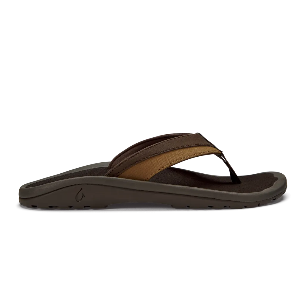 Premium Leather Kick Hike Olukai Men's 'Ohana Koa