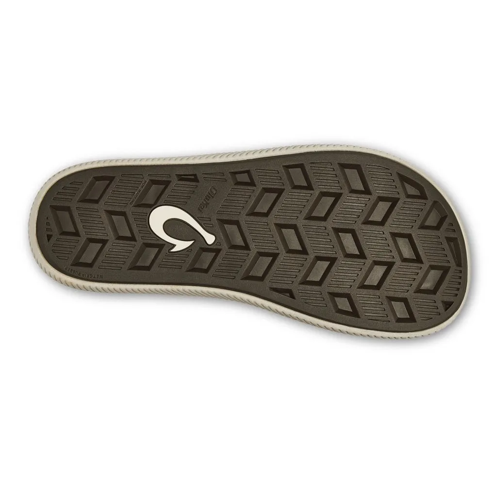 Olukai Men's Ulele Dark Wood Soft Flexible