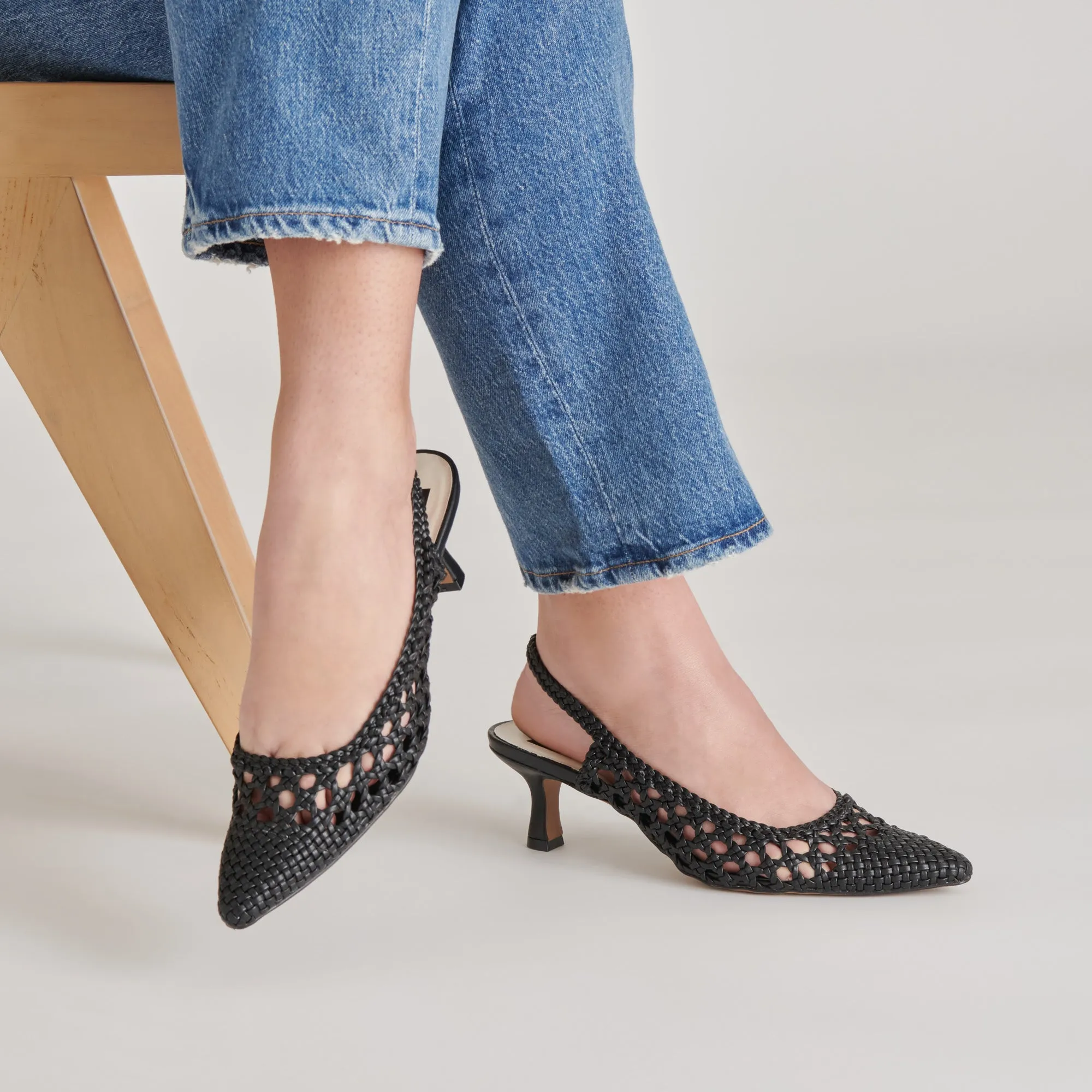 OLYMPA HEELS BLACK STELLA Responsive