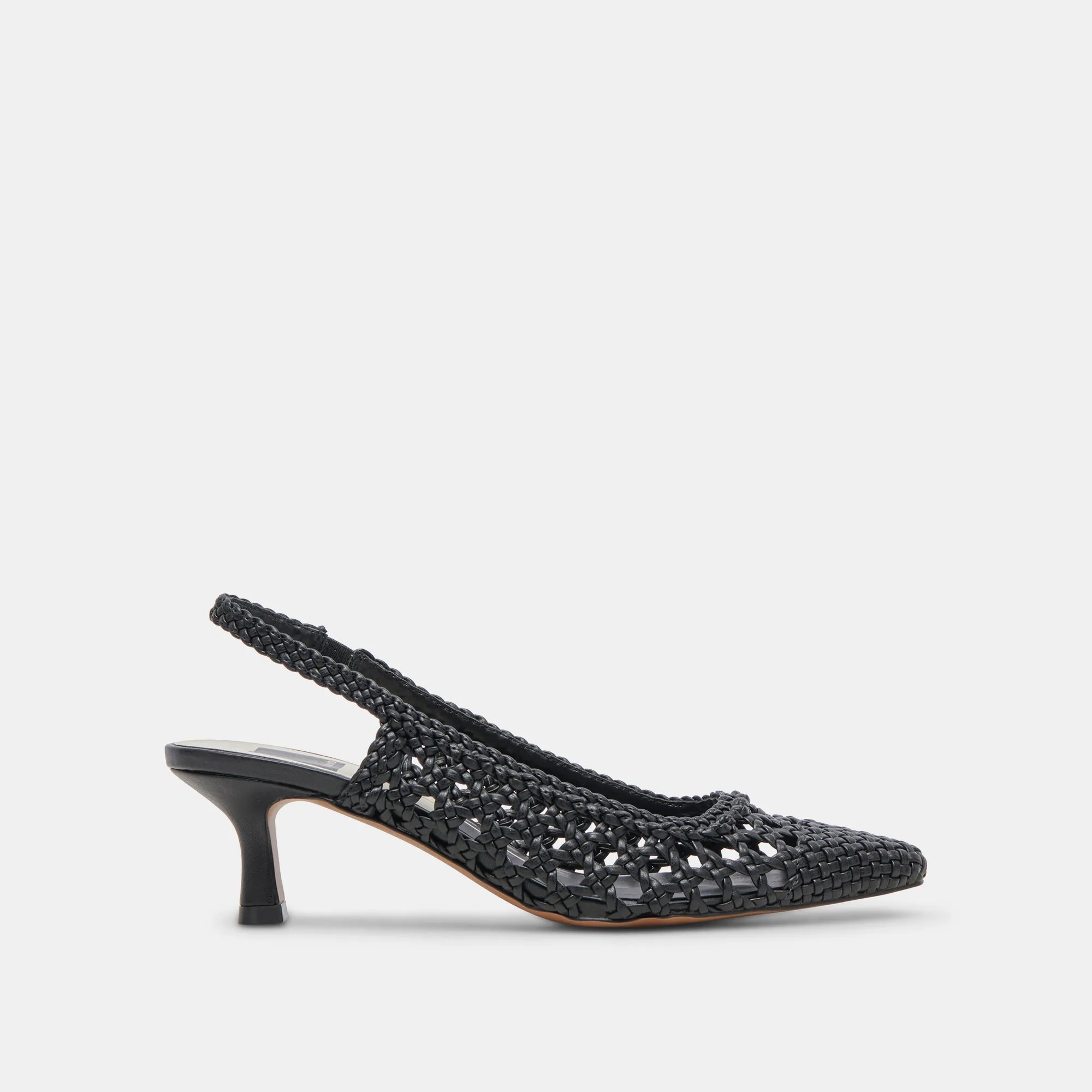 OLYMPA HEELS BLACK STELLA Comfy Pumps Breathable Upper