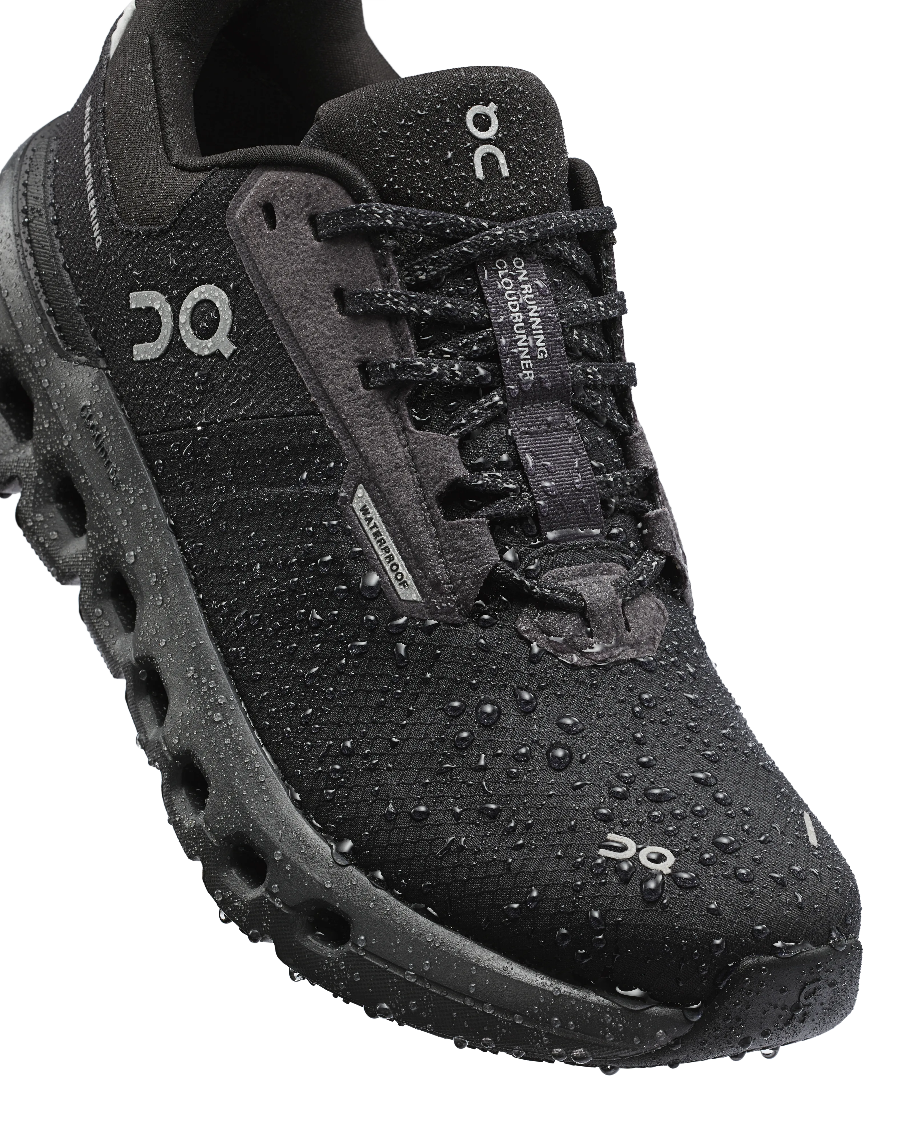 narrow - base - feature shoes Rainy running shield ON CLOUDRUNNER 2 WATERPROOF MEN'S