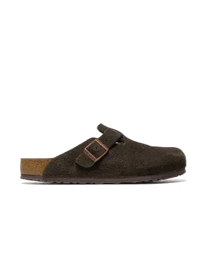 Total Comfort Birkenstock Boston Mocha Suede