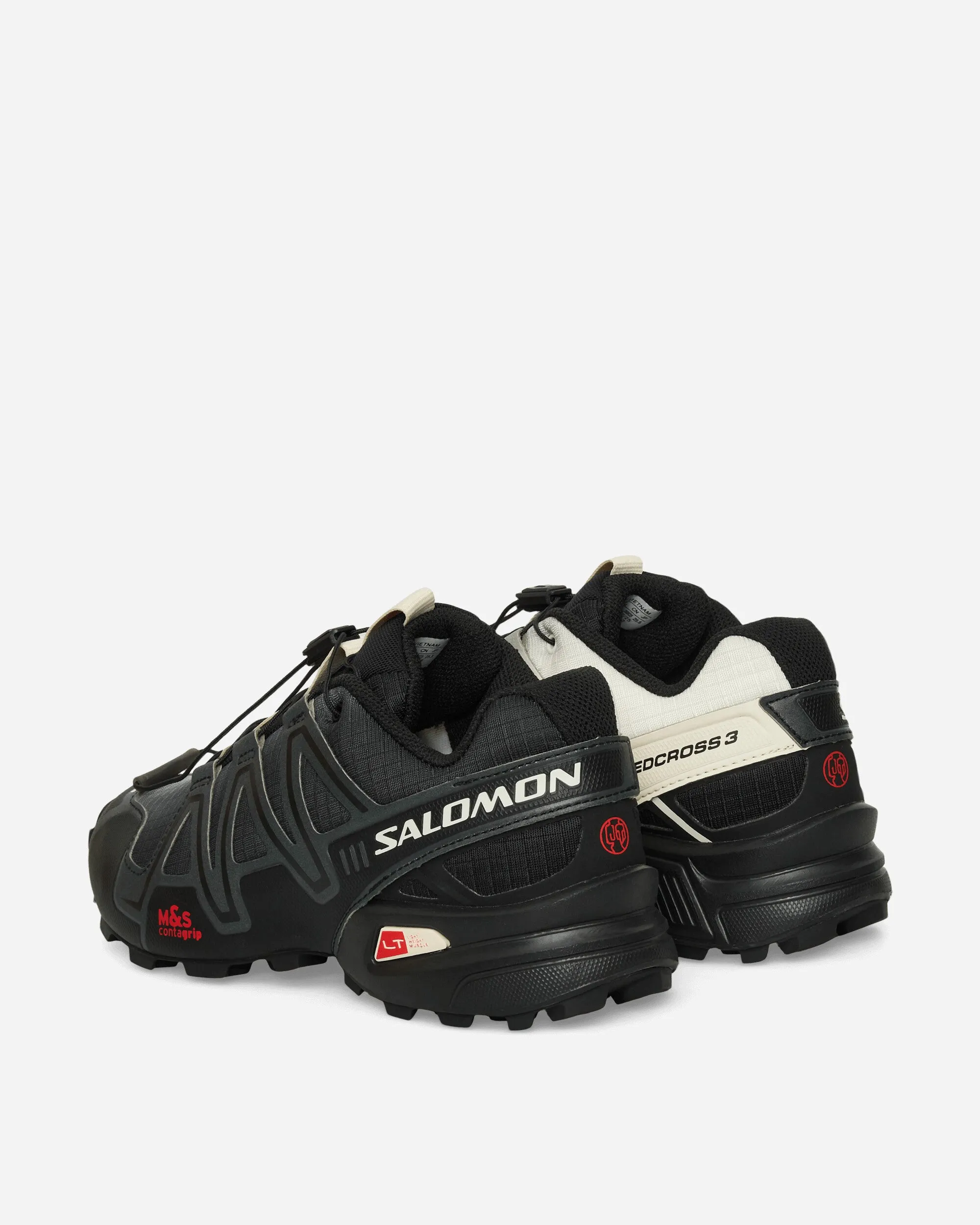 Speedcross 3 Dual Aura Sneakers Black / Vanilla Ice / Red Smooth Grip Daily Ready