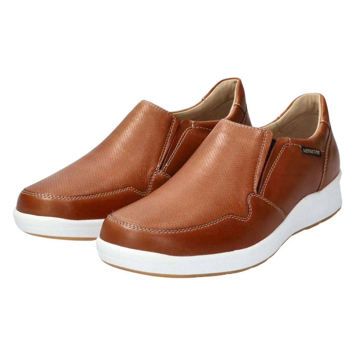 Mephisto Men's Valter Hazelnut Leather Youth Style