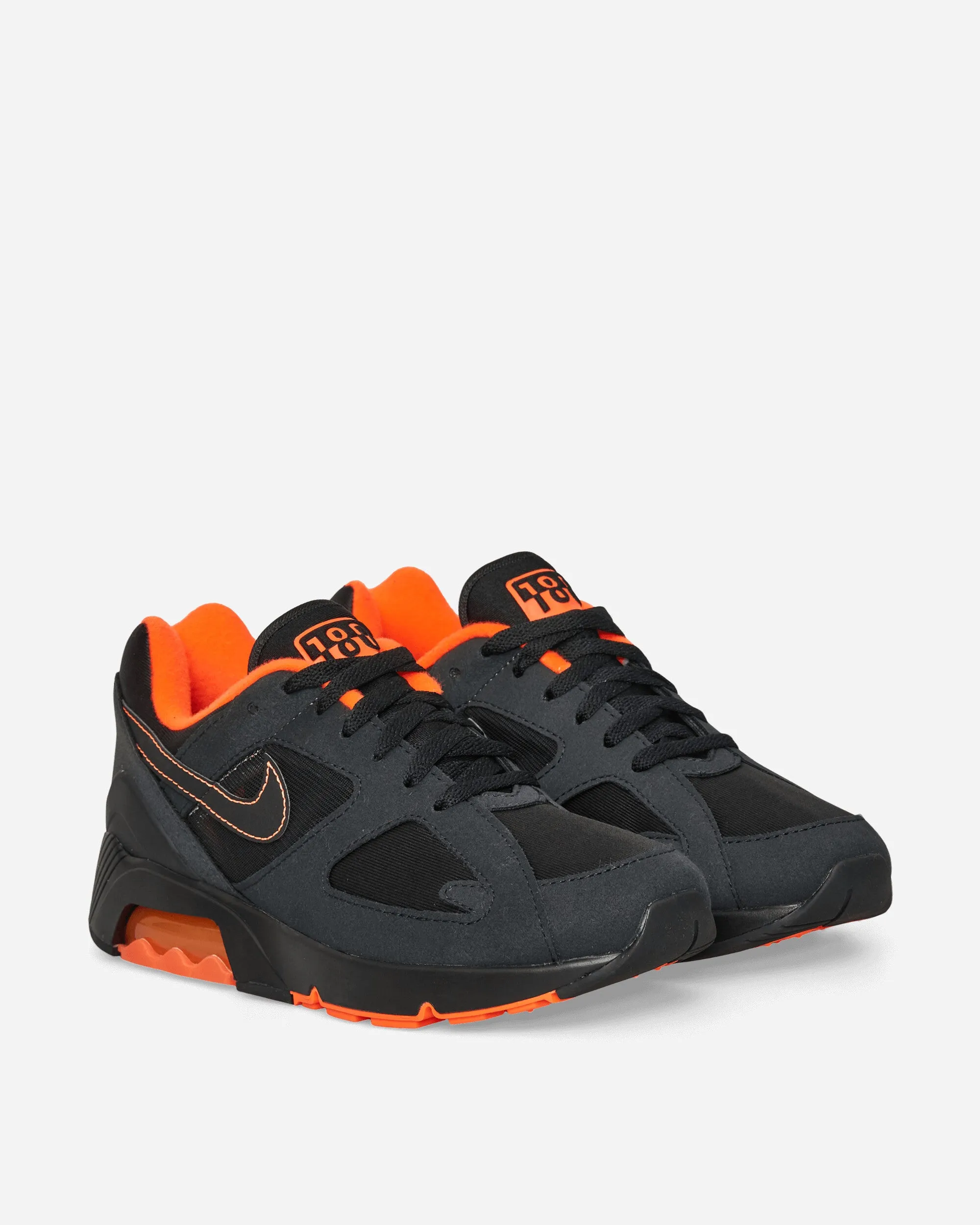 Air 180 Sneakers Black / Hyper Crimson Versatile Fit Relaxed Step