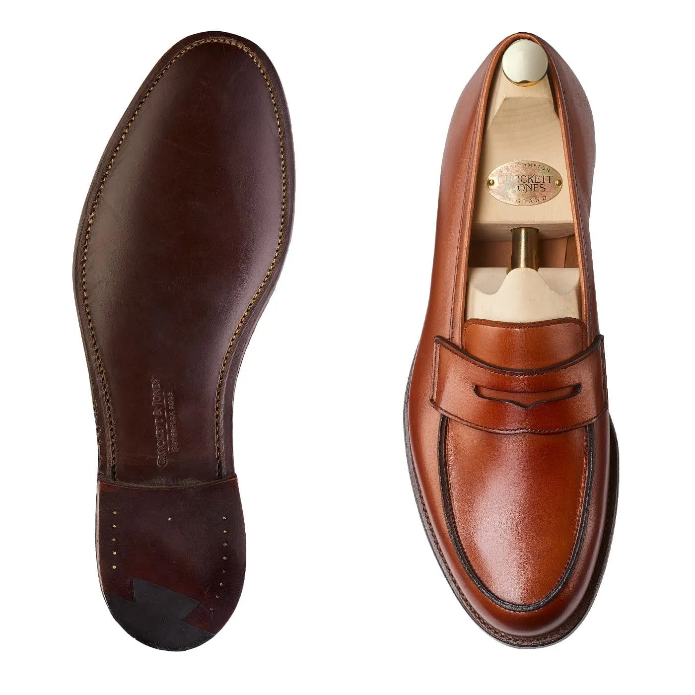 Foot Ease Elise Chestnut Burnished Calf