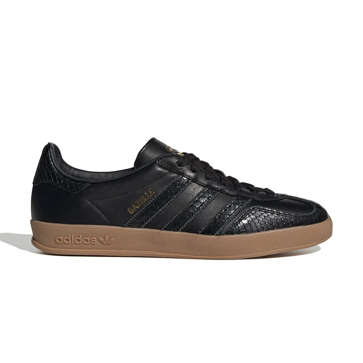 Gazelle Indoor 'Black Gum' Foot Fit Non Slip